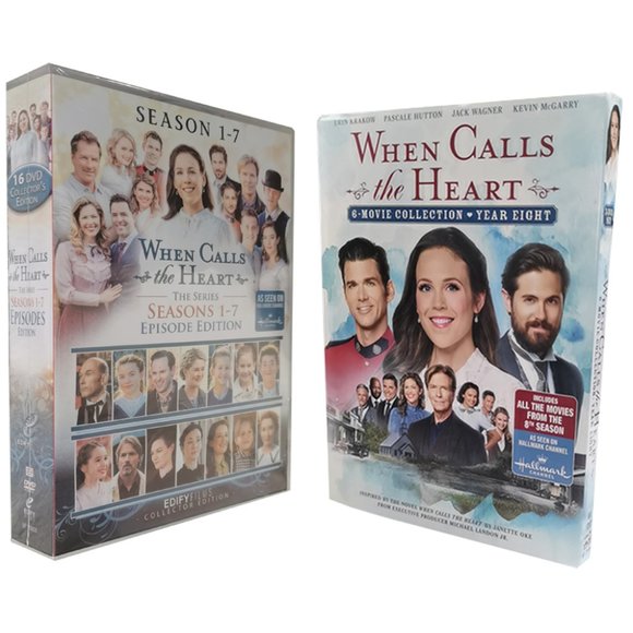 WHEN CALLS THE HEART Season 1-8 DVD New Sealed Fast Shipping  (19 -Discs) - Picture 1 of 2